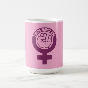 Sterke Vrouwelijke Leider Feministische Empowermen Magische Mok