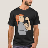 Sterke vrouwen AT T-shirt (Voorkant)