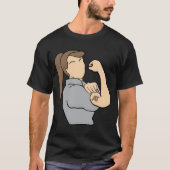 Sterke vrouwen AT T-shirt (Voorkant)