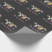 Sterke vrouwen die Vrouwen stimuleren Cadeaupapier (Hoek)