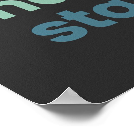 Sterke vrouwen hebben geen houding poster (Hoek)