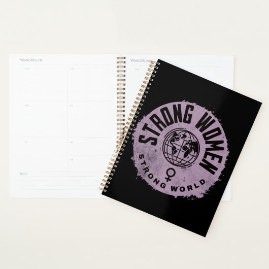 Sterke Vrouwen Inspirerend Quote Planner (Display)