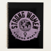Sterke Vrouwen Inspirerend Quote Planner (Voorkant)