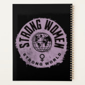 Sterke Vrouwen Inspirerend Quote Planner (Achterkant)