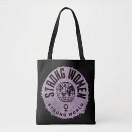 Sterke Vrouwen Inspirerend Quote Tote Bag