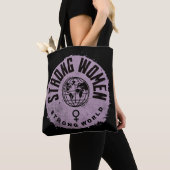 Sterke Vrouwen Inspirerend Quote Tote Bag (Dichtbij)