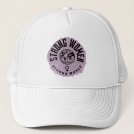 Sterke Vrouwen Inspirerend Quote Trucker Pet