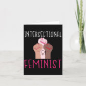 Sterke vrouwen intersectioneel feminist kaart (Voorkant)