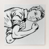 Sterke vrouwen legpuzzel (Horizontaal)