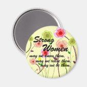 Sterke vrouwen magneet (Voorkant / Achterkant)