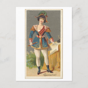 Sterke vrouwen Series #11: Algemene Vintage Briefkaart
