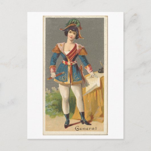 Sterke vrouwen Series #11: Algemene Vintage Briefkaart (Voorkant)