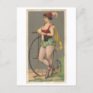 Sterke Vrouwen Series #16: Fietser Briefkaart