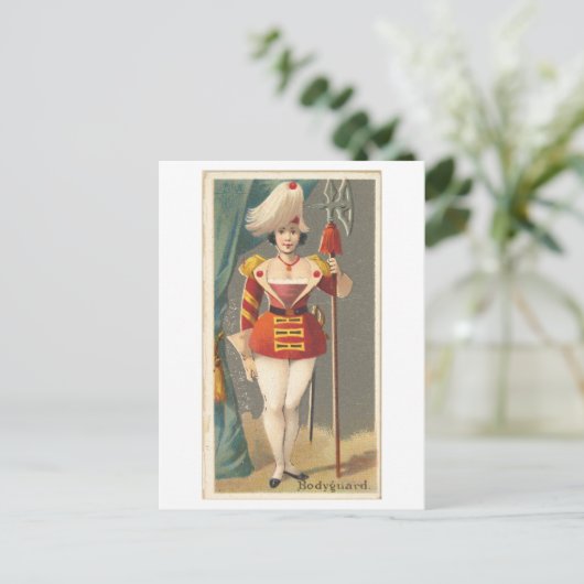 Sterke Vrouwen Series #17: Bodyguard  Briefkaart (Staand voorkant)