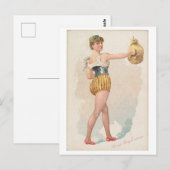 Sterke Vrouwen Series #26: Boxer Briefkaart (Voorkant / Achterkant)