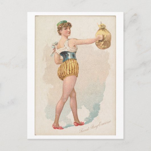 Sterke Vrouwen Series #26: Boxer Briefkaart (Voorkant)