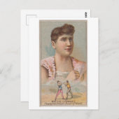 Sterke Vrouwen Series #27: Hattie Stewart Briefkaart (Voorkant / Achterkant)