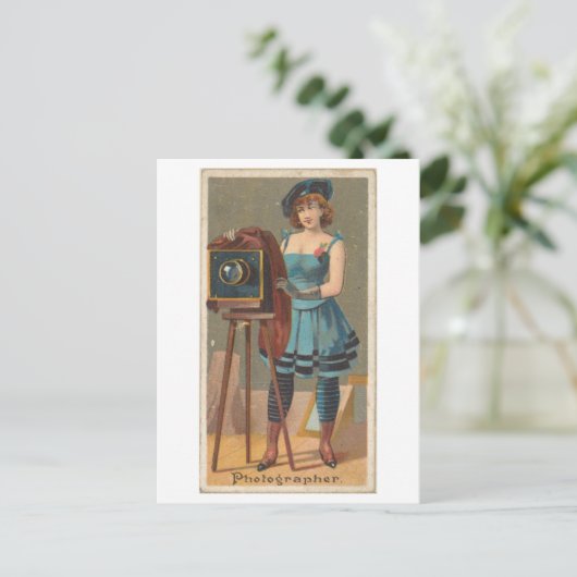 Sterke vrouwen Series #48: Fotograaf Briefkaart (Staand voorkant)