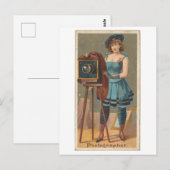 Sterke vrouwen Series #48: Fotograaf  Briefkaart (Voorkant / Achterkant)