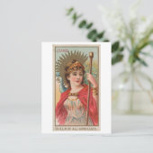 Sterke Vrouwen Series #52: Juno Goddess  Briefkaart (Staand voorkant)