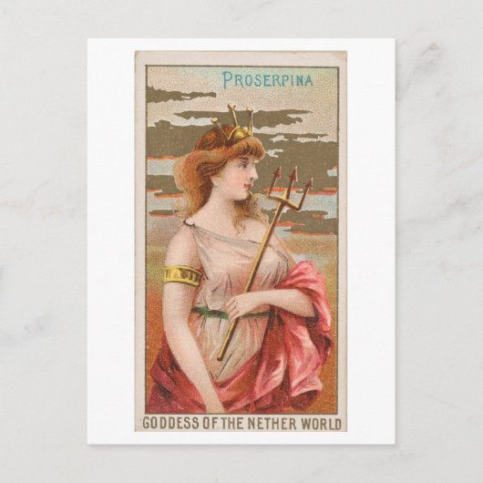 Sterke Vrouwen Series #53: Proserpina Briefkaart (Voorkant)