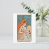 Sterke Vrouwen Series #54: Godin Vesta  Briefkaart (Staand voorkant)