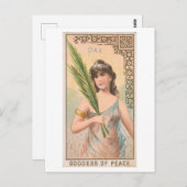 Sterke Vrouwen Series #56: Pax Peace Briefkaart (Voorkant / Achterkant)