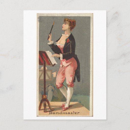Sterke Vrouwen Series #7: Dirigent Briefkaart (Voorkant)