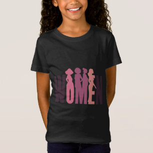 Sterke Vrouwen Silhouet T-shirt