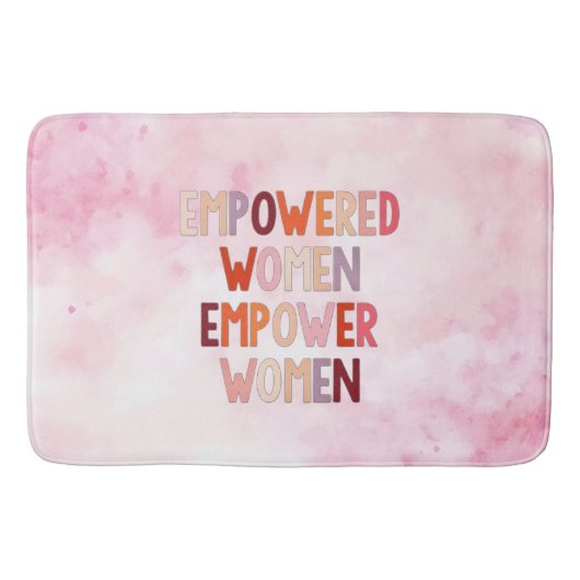 Sterke Vrouwen Sterken Vrouwen Badmat (Voorkant)