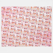 Sterke Vrouwen Sterken Vrouwen Fleece Deken (Voorkant (Horizontaal))