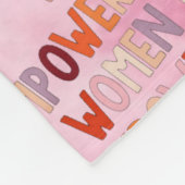 Sterke Vrouwen Sterken Vrouwen Fleece Deken (Hoek)