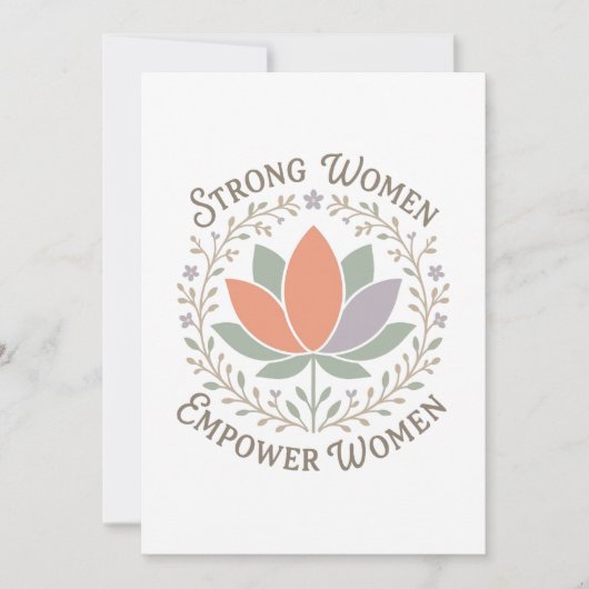 Sterke Vrouwen Sterken Vrouwen Kaart (Voorkant)