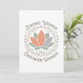 Sterke Vrouwen Sterken Vrouwen Kaart (Staand voorkant)