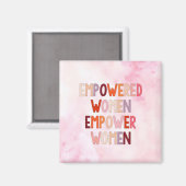 Sterke Vrouwen Sterken Vrouwen Magneet (Voorkant / Achterkant)