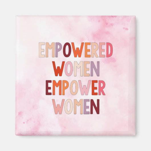 Sterke Vrouwen Sterken Vrouwen Magneet (Voorkant)