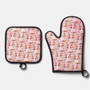 Sterke Vrouwen Sterken Vrouwen Ovenwant & Pannenlap Set