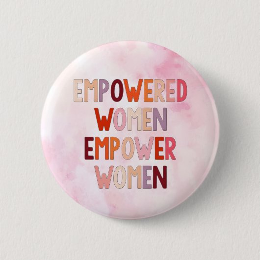 Sterke Vrouwen Sterken Vrouwen Ronde Button 5,7 Cm (Voorkant)