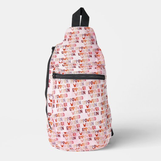 Sterke Vrouwen Sterken Vrouwen Sling Bag (Voorkant)
