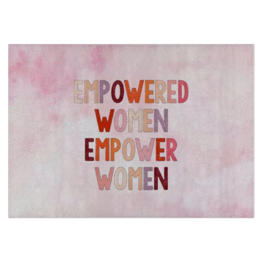 Sterke Vrouwen Sterken Vrouwen Snijplank (Voorkant)