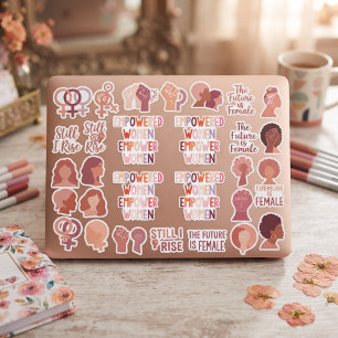 Sterke Vrouwen Sterken Vrouwen Sticker