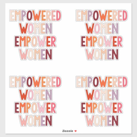 Sterke Vrouwen Sterken Vrouwen Sticker (Vel)