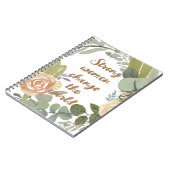 sterke vrouwen veranderen de wereld 8 maart gelijk notitieboek (Linkerzijde)