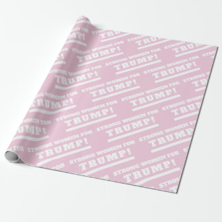 Sterke vrouwen voor Trump Pink Gift Wrap Cadeaupapier