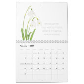 Sterke Vrouwen Witte Bloemen Kalender 2024 (Feb 2027)