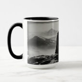 sterke Warrior Mok - Black & White Fantasy koffie (Links)