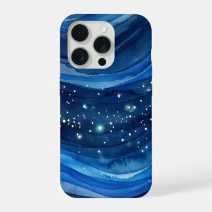Sterke Waterverf van de Diepe Zee iPhone 15 Pro Case