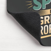 Sterke wervelkolom Grote Chiropractor Quote Design Muismat (Hoek)