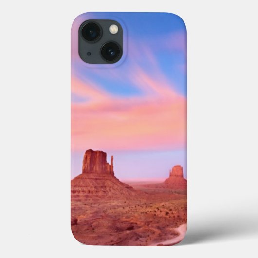 Sterke winden over Desert Valley Case-Mate iPhone Case (Achterkant)
