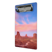 Sterke winden over Desert Valley Mini Klembord (Angled2)